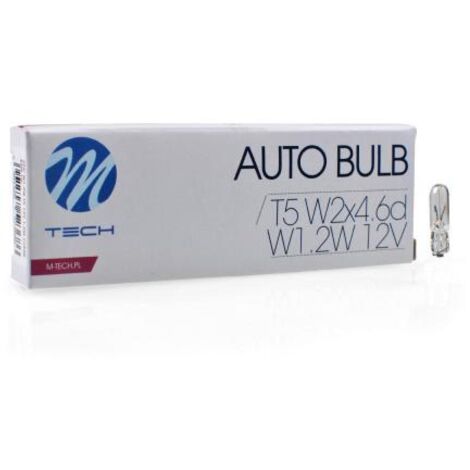 AMPOULE HALOGENE T5 12V 1.2W (BOITE DE 10) MTECH