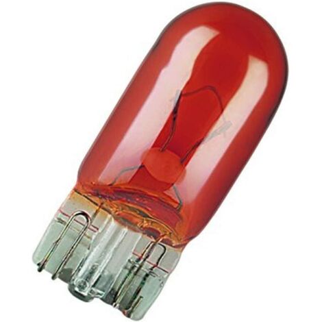 Ampoule Halogène WY5W - Lot de 10 - Verre - 12V - Signalisation Auto - Ampoule Halogène WY5W - Lot de 10 - Verre - 12V - Signalisation Auto
