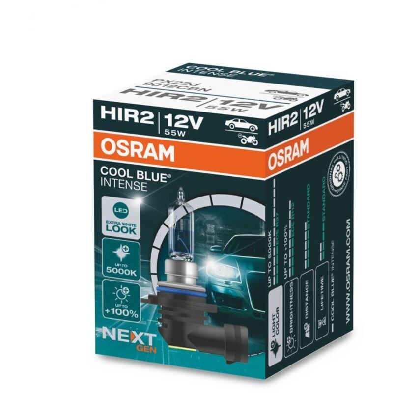 Osram - Ampoule halogène 9012CBN cool blue® intense HIR2 55 w 1 pc(s)