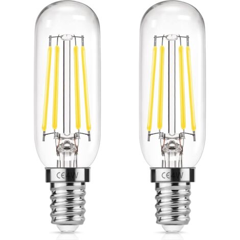 Ampoule Hotte Aspirante 40W de Remplacement Incandescent, Blanc, 6000K, Lampe Pour Hotte Aspirante, Paquet de 2