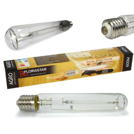 Ampoule HPS 600W Double Spectre - FLORASTAR