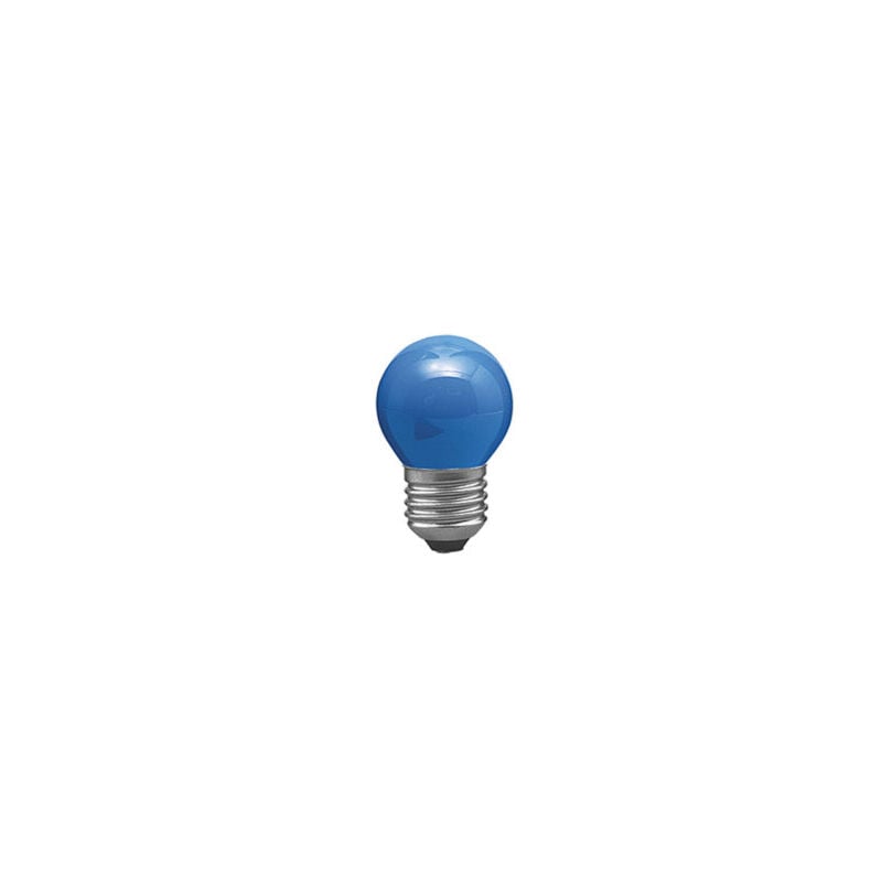Orbitec - Ampoule Sphérique Couleur bleue 240V 15W E27 - 007190