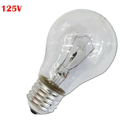 Ampoule Incandescente Standard Claire 60w E27 125v