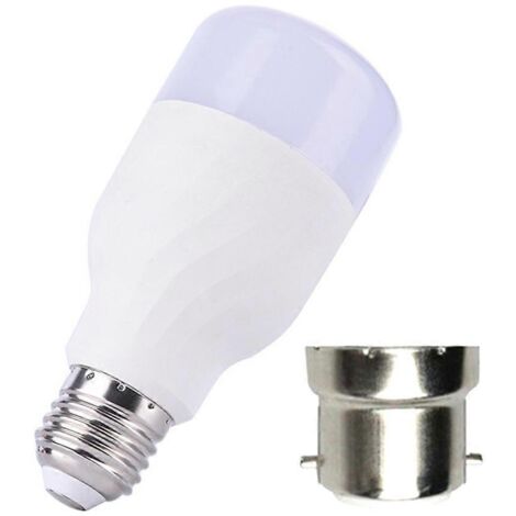 Ampoule intelligente à changement de couleur WiFi, télécommande sans fil, commande vocale, minuterie, sans hub EN-B22-