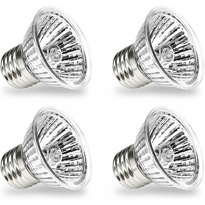 Memkey - Ampoule Lamp Chauffante Tortue,UVA uvb E27 Ampoule Reptile Chauffage Ampoule Lampe pour Reptile Aquarium Spectre Complet Ampoule Halogène