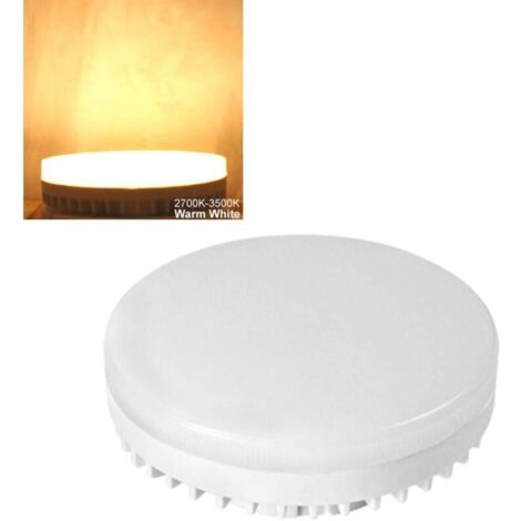 Ampoule LED, 11W LED Ampoule GX53 Projecteur SMD2835 LED AC85-265V Lampe Blanc Froid Chaud pour Éclairage Intérieur Blanc Chaud