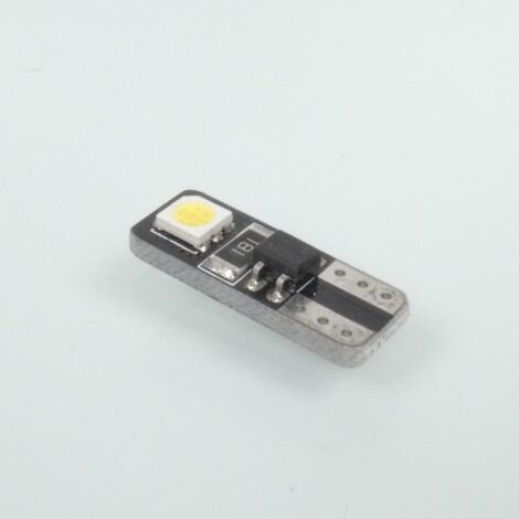 ampoule led 12v blanche culot typ t10 canbus rms pour moto