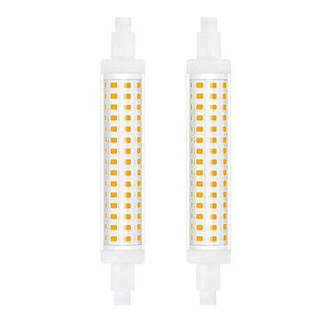 Ampoule LED, 15W Double Ended Linear Light 220V 130W Blanc Naturel 4000K (Non Dimmable, Pack de 2)
