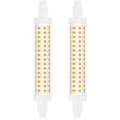 Ampoule LED, 15W Double Ended Linear Light 220V 130W Blanc Naturel 4000K (Non Dimmable, Pack de 2)
