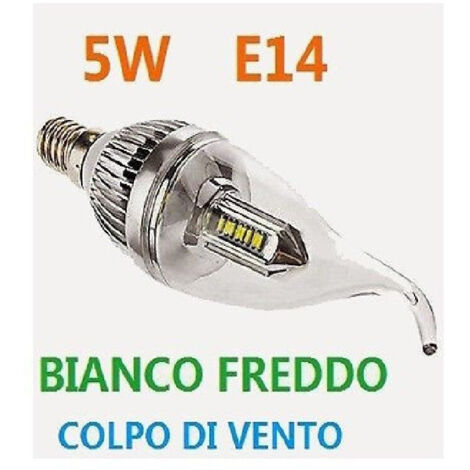 Ampoule Led 20 W E14, 5 W, Blanc Froid, Transparente