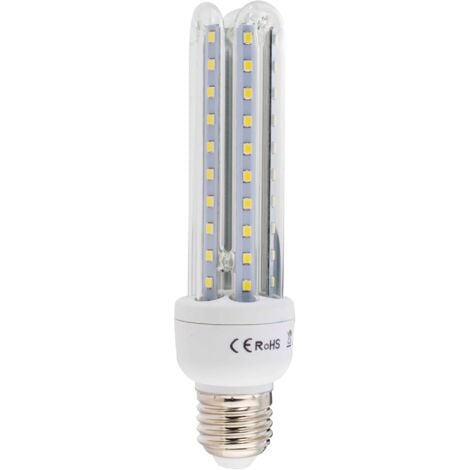 Ampoule LED 3.8W (equivalent 50W) format corn culot E27 blanc chaud 3000K  270lm 230V 360° LED E27-3124C-WW