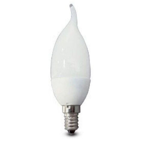 Ampoule Led 4 W E14, Lumière Blanche Chaude Et Froide, Flamme Céramique