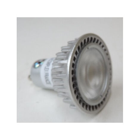 Ampoule LED 5W blanc naturel 4000K 430lm culot GU10 230V dimmable coque grise faisceau 45° A-SPOT