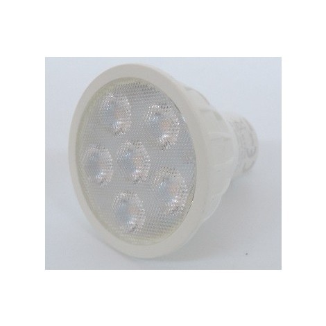 Ampoule LED 5W dimmable COB 3000K 320lm GU10 230V angle 30° IDWATT ID6LENS-6BCD