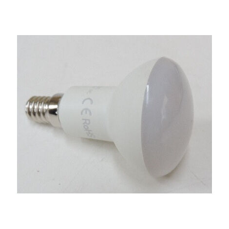 Ampoule LED 6W format R50 blanc chaud 3000K 440lm culot E14 230V non-dimmable faisceau 180°