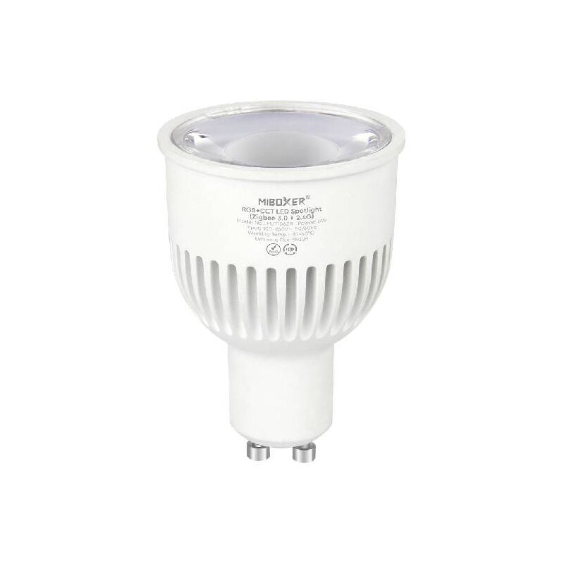 Mi-light - Ampoule led 6W GU10 550lm Zigbee 3.0 - rgb + cct (2700K-6500K) 106Z