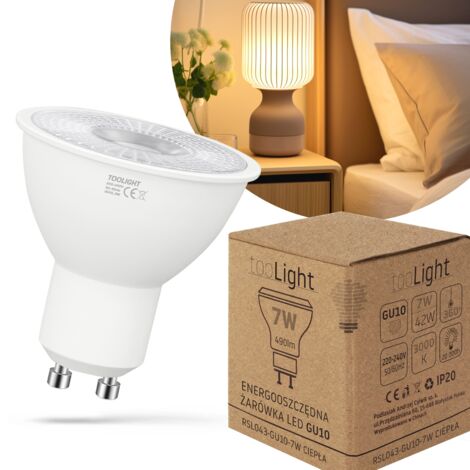AMPOULE LED 7W CHAUDE GU10 230V RSL043