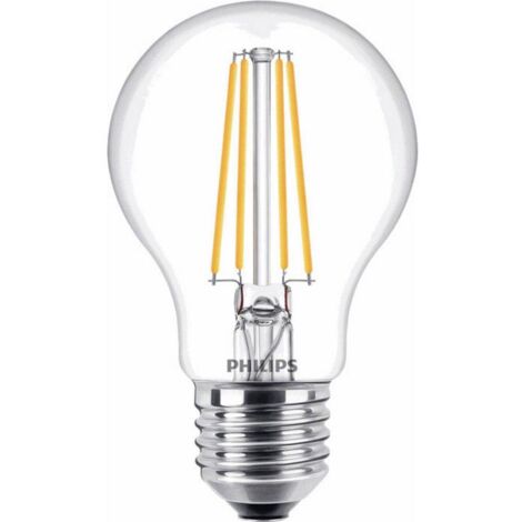 Ampoule LED 7W ronde A60 clair chaud 2700K 806lm culot E27 230V non-dimmable Classic LEDbulb Filament