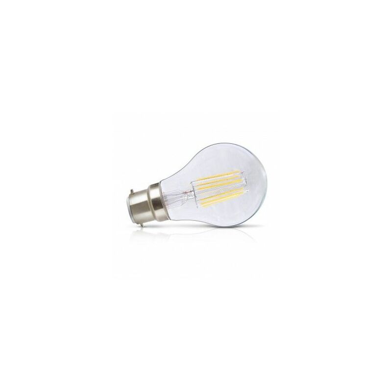 Vision-el - Ampoule leds filament B22 blanc chaud 8W