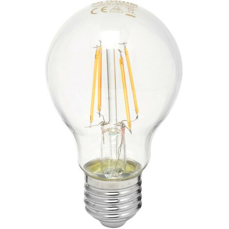 Ampoule Led à Filament Claire Douille E27 2700k 470 Lumens - 5 Watts - Dhome