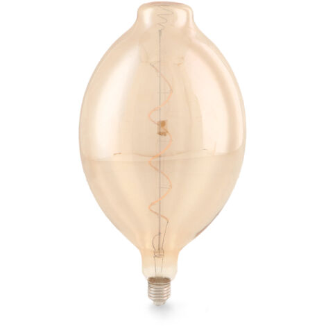 Ampoule LED à Filament Spiralé E27 BT180 4W Ambre - Ledme - LM8577