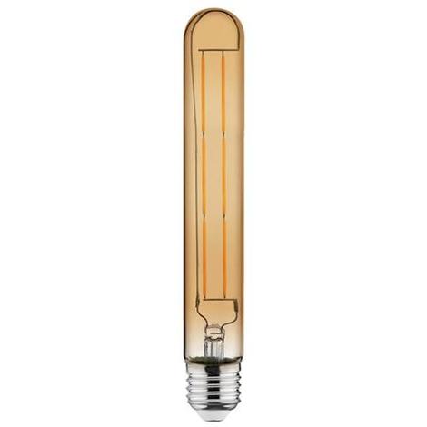 Ampoule LED à filament Vintage tube 6W (Eq. 48W) E27 2200K - 2200K Blanc chaud