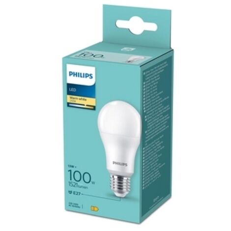 Ampoule LED A60 E27 13W 2700K chaud 1521lm FR ND 1PF/6 DISC Philips Lighting