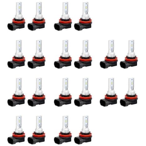 Ampoule LED antibrouillard H8 H11 H16, feu antibrouillard LED H16