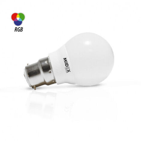 Ampoule LED B22 2W lm Bulb - RGB Multicolore