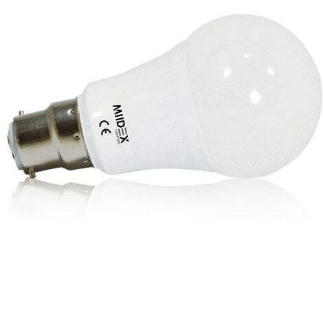 MIIDEX LIGHTING (90W) B22 bulb opale Blanc neutre 4000°K