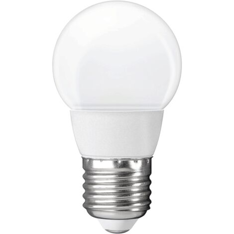 Ampoule LED bulbe E27, 3W 12V-24V AC/DC, blanc chaud, 3000°K, 280 Lm
