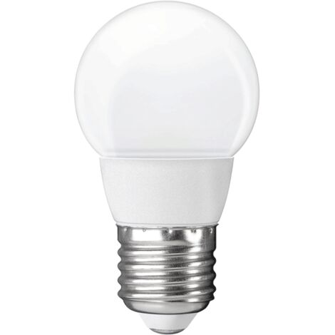 Ampoule LED bulbe E27, 3W 12V-24V AC/DC, blanc chaud, 3000°K, 280 Lm