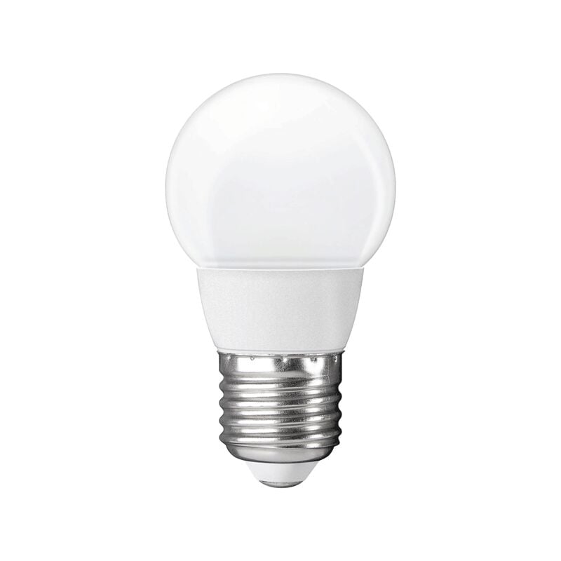 Ampoule LED bulbe E27, 3W 12V24V AC/DC, blanc chaud, 3500°K