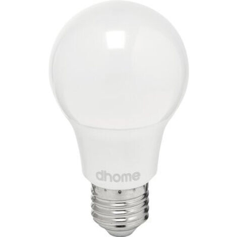 AMPOULE LED C STD E27 4000K 480/10 DHOME A60-8 E27 4000K 470L /10