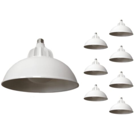 Ampoule LED Cloche E27 50W 220V 120° (Pack de 8)