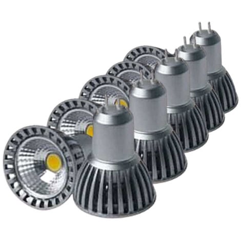 Ampoule LED COB GU5.3 / MR16 12V 4W 50° (Pack de 10)