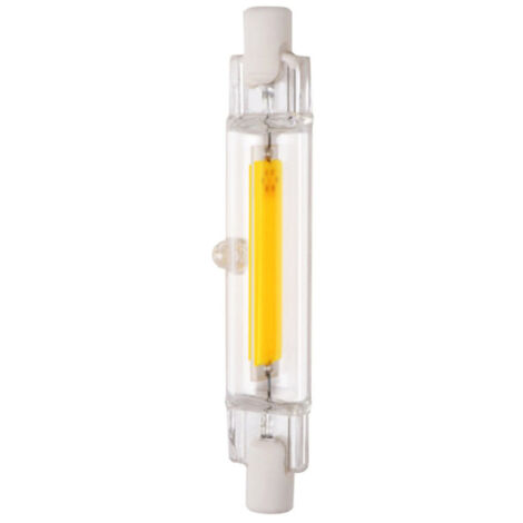 Ampoule LED COB R7S 78mm 5W blanc froid AC110V , Remplace halogène