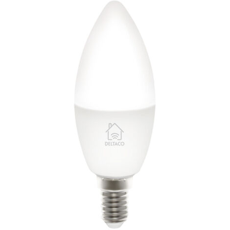 AMPOULE LED CONNECTÉE E14 - 5W BLANCHE DELTACO SH-LE14W