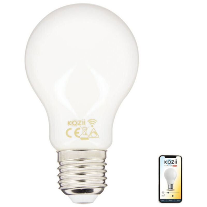 KOZII Ampoule Connectee Filament Opa E27 806lm A60 Cct