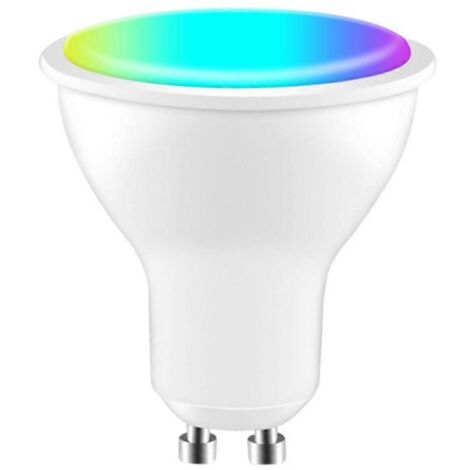 Ampoule LED Connectée GU10 Compatible Alexa - Variateur de Couleurs et Intensité via Wifi