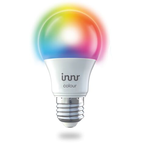 Ampoule LED connectée Zigbee E27 blanc et couleur - intensité variable - Innr