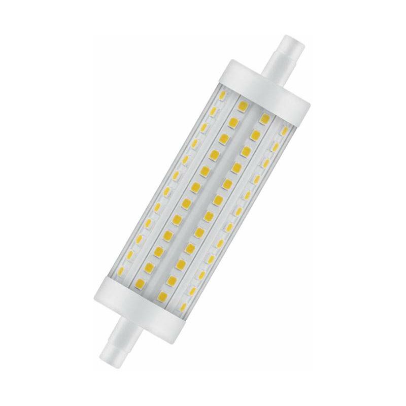 Bombilla led tipo lápiz R7S, 13W, blanco cálido. Bellalux