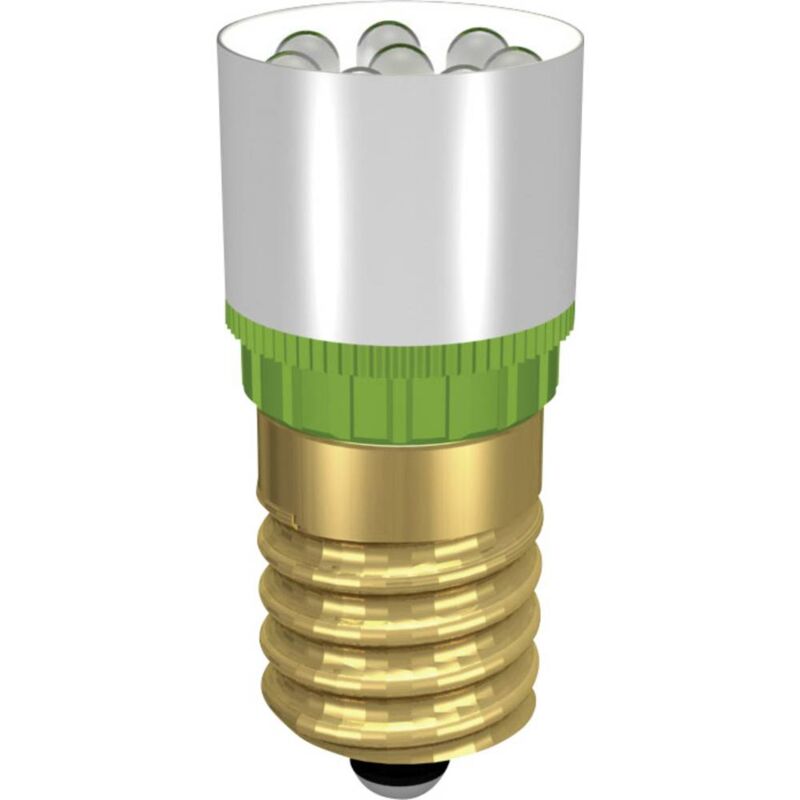 MCRE148304 Voyant de signalisation led rouge E14 24 v/dc, 24 v/ac 4500 mcd - Signal Construct