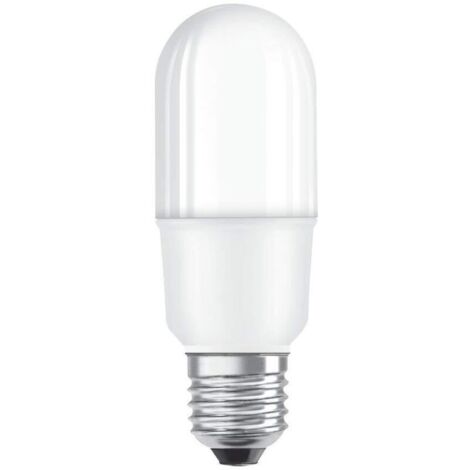 Ampoule LED  Culot: E27  Blanc chaud  2700 K  9 W  équivalent à 75 W  dépolie  LED STAR STICK [Classe énergétique F]