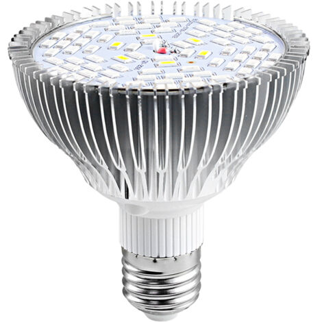 Ampoule LED de croissance, spectre complet similaire à la lumière du soleil, pour plantes d'intérieur, succulentes, culture hydroponique, serre, fleurs