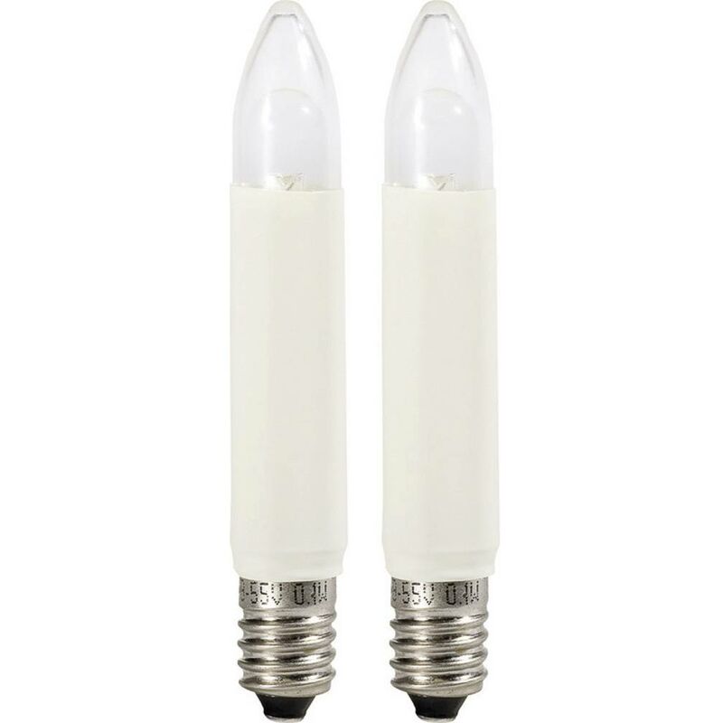 Konstsmide - 5050-120 lampes led par 2 pour guirlande de sapin de 10 à 15 bougies