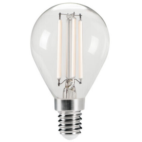 Ampoule LED décorative 4,5 W XLED G45E14 à filament couleur lumière chaude Kanlux