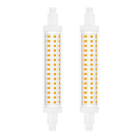 Ampoule LED Double Ended Linear - 15W 220V 130W Blanc Naturel 4000K (Non Dimmable, Pack de 2)