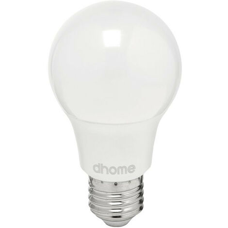 Ampoule Led Douille E27 2700k 480lm - 5 Watts - Dhome