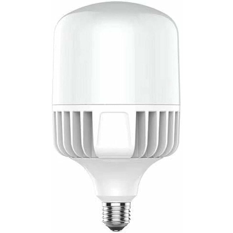 Ampoule led E-40-60W - Lumière froide 6500K - 6000 lm - Conception de turbine et plaque de dissipateur de chaleur - Éclairage industriel et